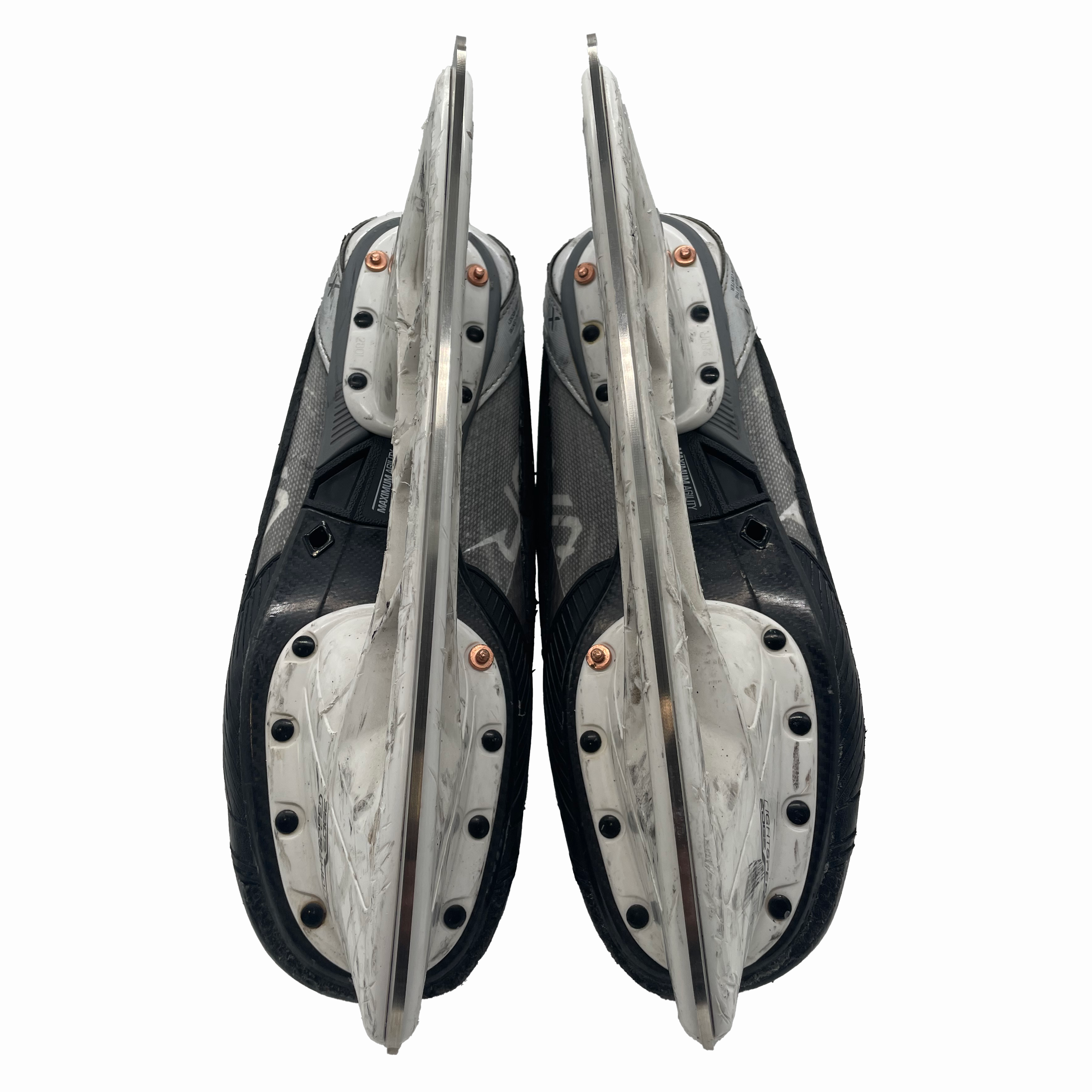Bauer Vapor Hyperlite - Patins de hockey WHL Pro Stock d'occasion - Taille 9E